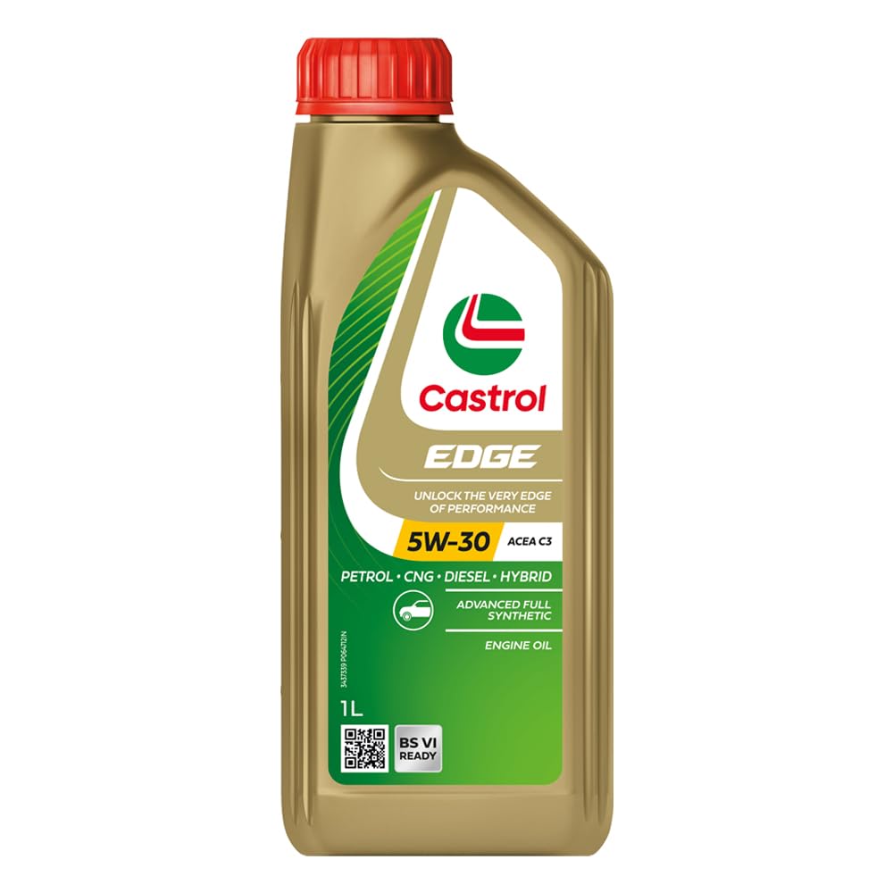 Castrol 3423440 Edge 5W-30 LL Full Synthetic Engine Oil for Cars